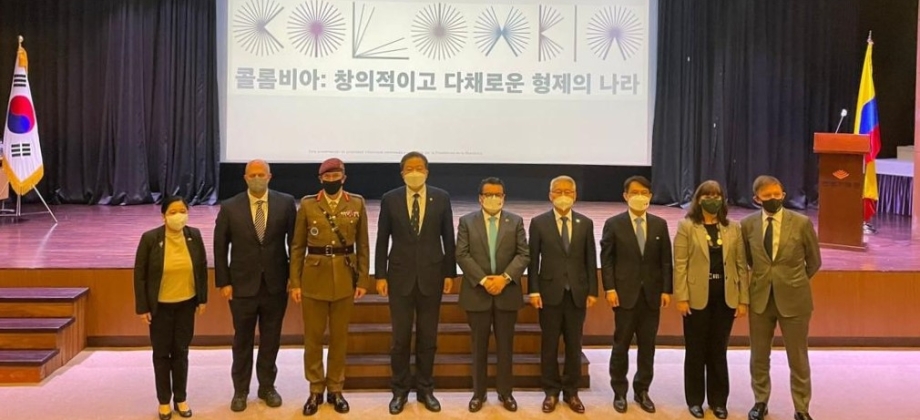 Colombia y la República de Corea celebran el 60° aniversario de relaciones diplomáticas