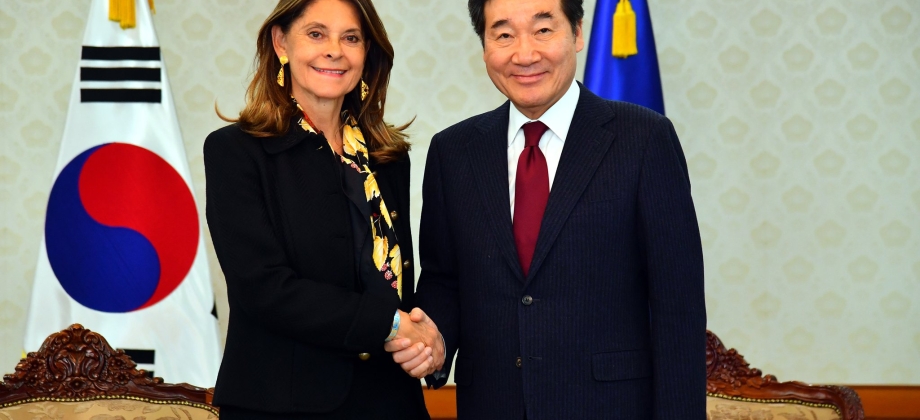 La Embajada de Colombia en Corea del Sur coordinó la agenda de la visita de trabajo a Seúl de la Vicepresidenta