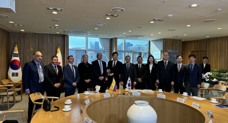 Fructífera jornada el desarrollo del primer día de la visita de entidades colombianas locales nacionales y territoriales a Corea del Sur 