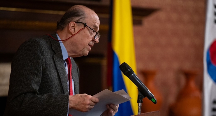 Canciller Álvaro Leyva presentó el libro conmemorativo: “Colombia y Corea. 60 Años de Relaciones Diplomáticas”