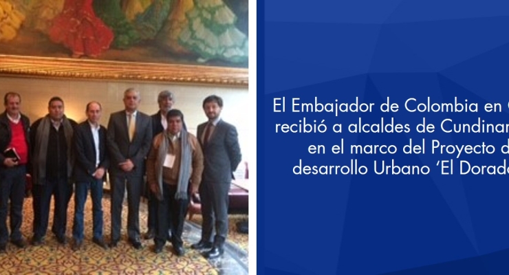El Embajador de Colombia en Corea recibió a alcaldes de Cundinamarca en el marco del Proyecto de desarrollo Urbano ‘El Dorado II’