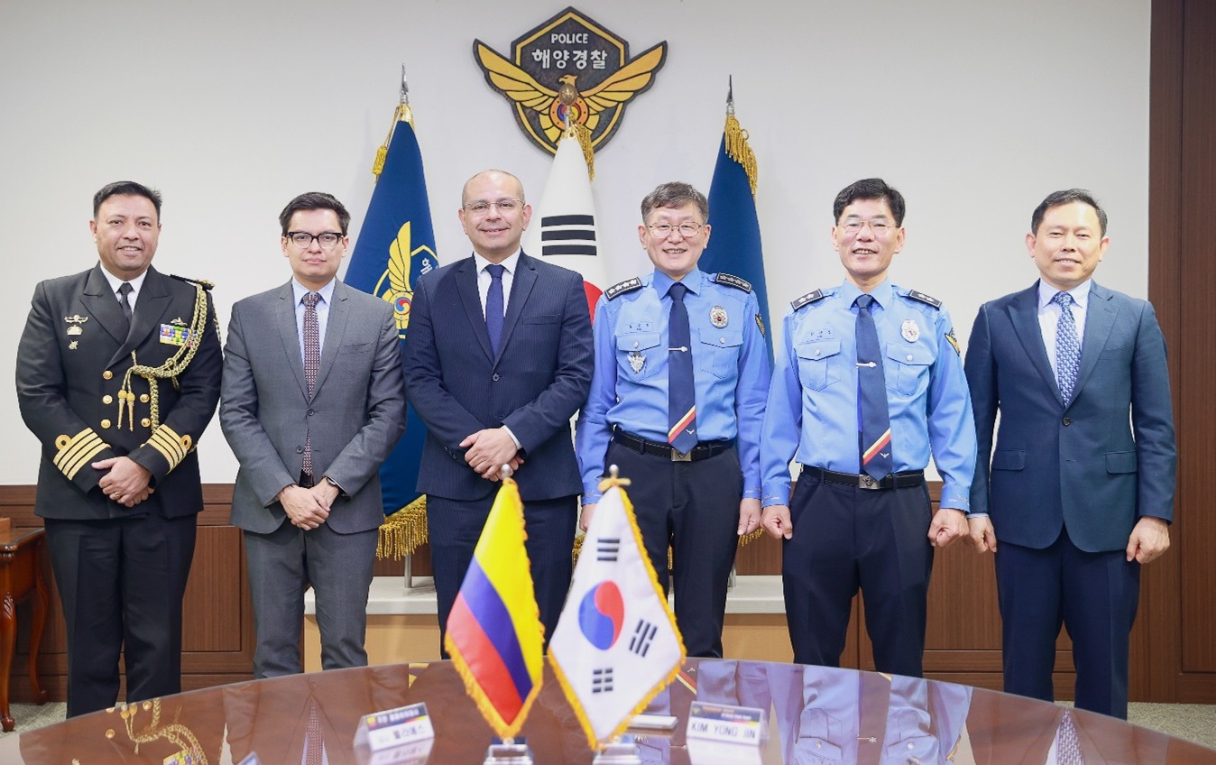Colombia y la República de Corea fortalecen su relación en la lucha contra la delincuencia organizada transnacional