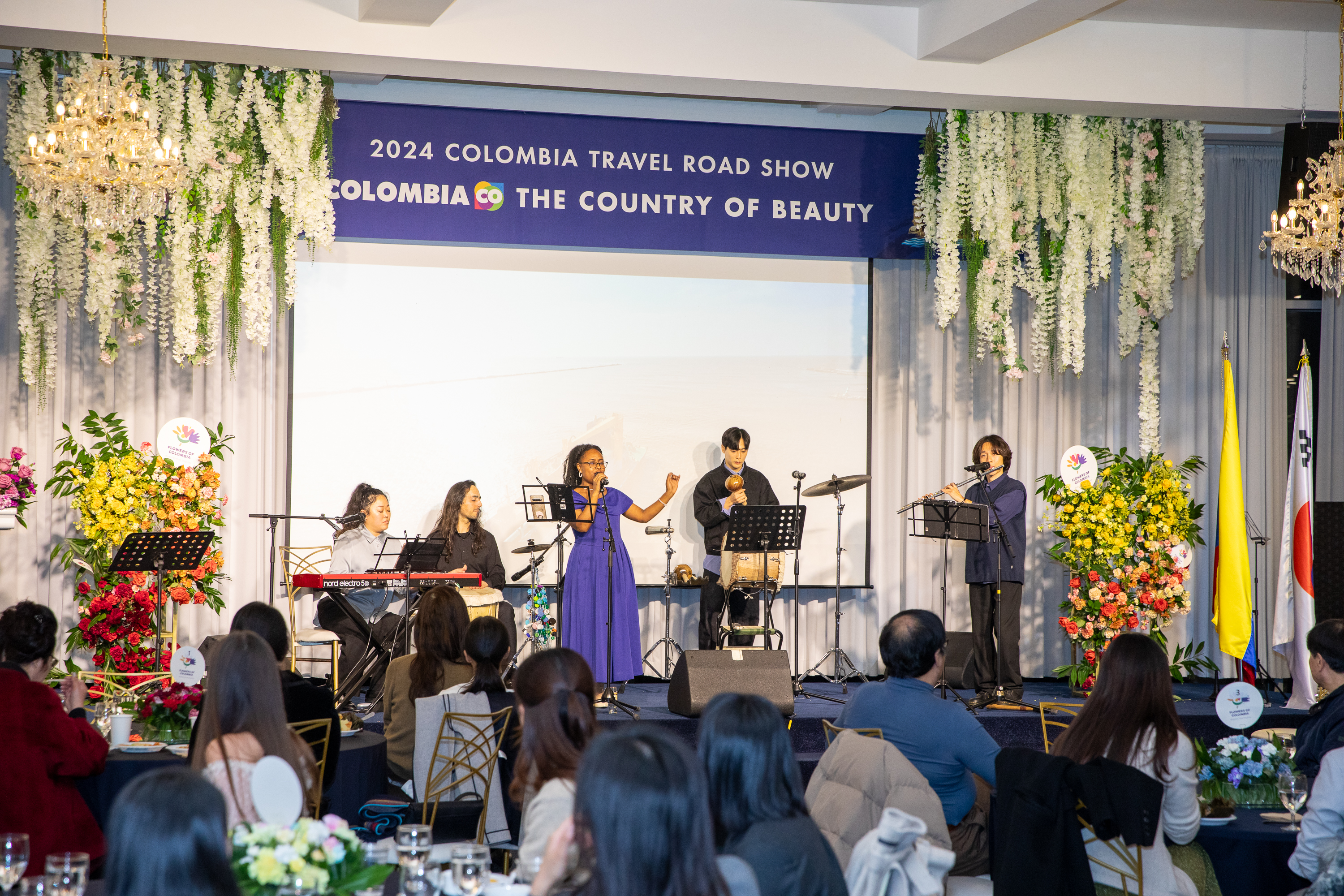 Bibim Beat contagió los ritmos colombianos en el “Colombian Travel Road Show in Asia 2024”