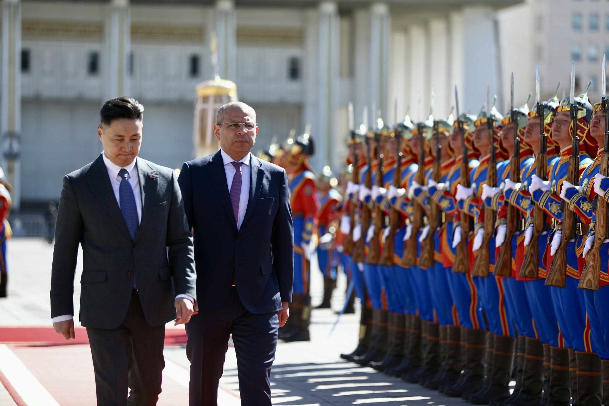 Embajador Alejandro Peláez entregó cartas credenciales como Embajador Extraordinario y Plenipotenciario no residente en Mongolia