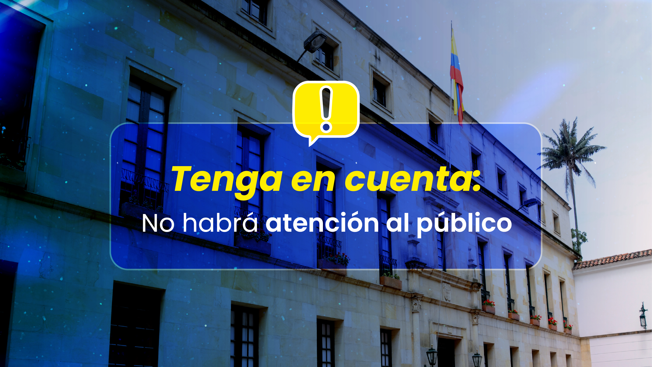 No habrá atención al público los días 17 y 20 de julio de 2026 en la Embajada y el Consulado de Colombia en Seúl 