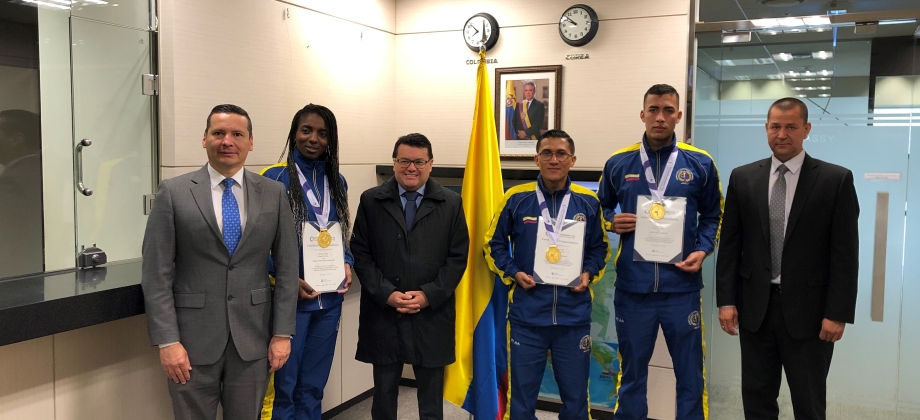 Deportistas colombianos ganaron medallas en el campeonato de Teakwondo realizado en Corea 