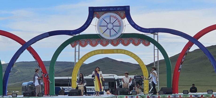 La música del caribe colombiano resonó en el Nomads World Cultural Festival en Mongolia con la presentación de Bibim Beat 