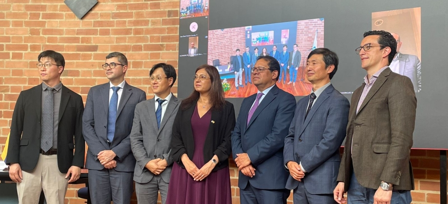 Colombia y Corea fortalecen su cooperación en transformación digital del catastro