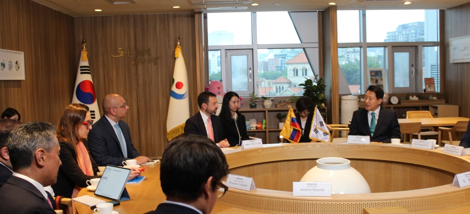 Exitosa visita del Alcalde Mayor de Bogotá a Seúl