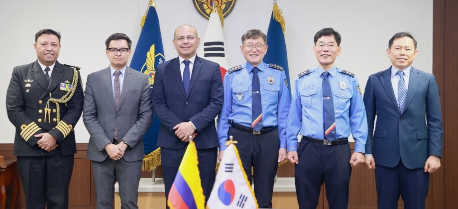 Colombia y la República de Corea fortalecen su relación en la lucha contra la delincuencia organizada transnacional