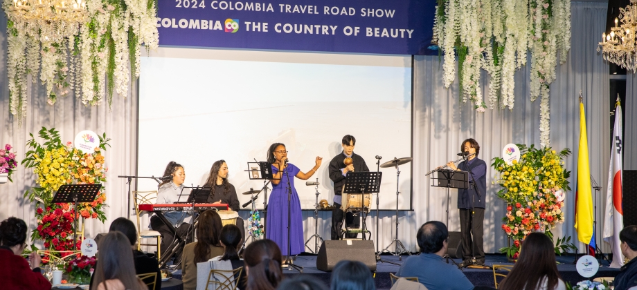 Bibim Beat contagió los ritmos colombianos en el “Colombian Travel Road Show in Asia 2024”