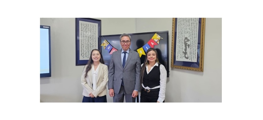 Ceremonia de apertura del Curso de Español como Lengua Extranjera para diplomáticos y funcionarios públicos en Mongolia 2025