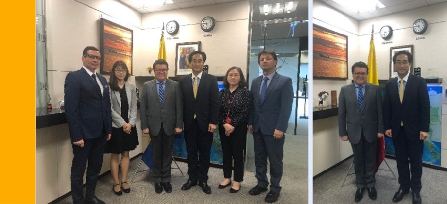 Embajada de Colombia y Ministerio de Comercio de Corea se reunieron para coordinar Comisión Conjunta del Acuerdo de Libre Comercio Colombia -Corea