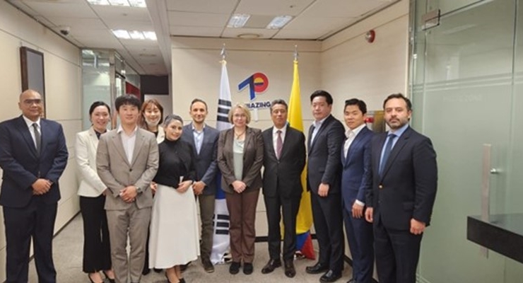 KEITI invita a la delegación de P4G para promover la economía del hidrógeno en Colombia