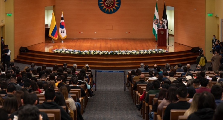 "Este el momento más importante de la relación Colombia-Corea": Vicepresidente y Canciller en la inauguración de la Cátedra Corea
